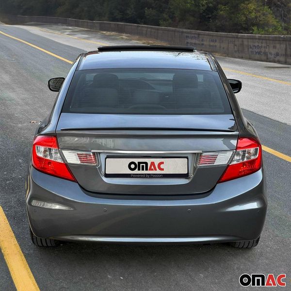 Apriporta Posteriore Per Honda Civic Ix Sedan 2012-2016 Acciaio Inox Cromato-image