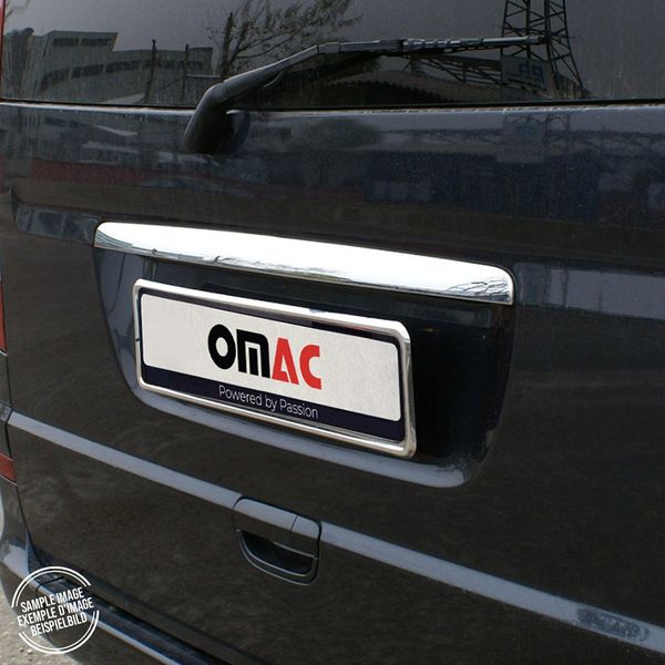 Modanatura Bagagliaio Posteriore Per Mercedes Vito W639 2003-2014 Acciaio Inox Cromato-image