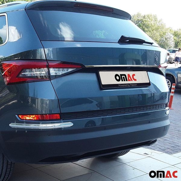 Modanatura Posteriore Del Bagagliaio Per Skoda Kodiaq 2017-2023 Acciaio Inox Cromato-image