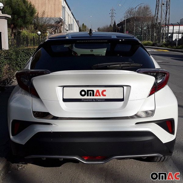 Modanatura Bagagliaio Modanatura Portellone Posteriore Per Toyota C-HR 2016-2025 Acciaio Inox Cromo-image