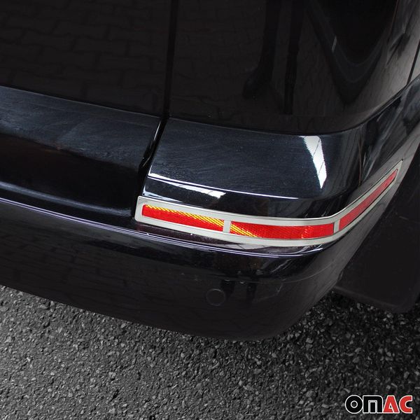 Striscia Catarifrangente Per Portellone Posteriore Per Vw T6 T6.1 Tutti 2015-2024 Cromo-image