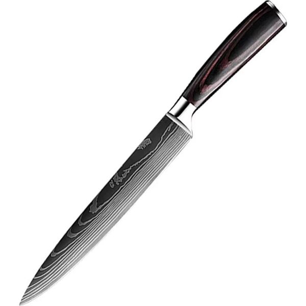 Coltello Da Cucina BL-38113 - Affettatrice/Nero/Marrone KP38113-image