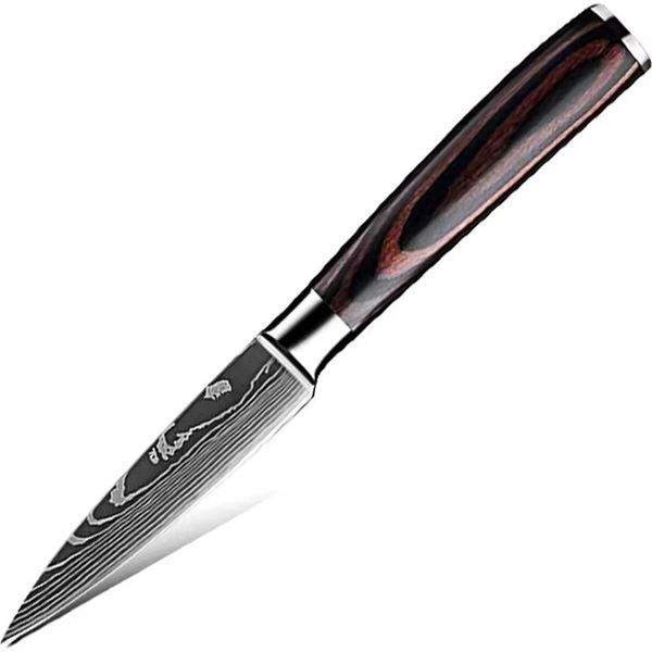 Coltello Da Cucina BL-38119 - Spelucchino/Nero/Marrone KP38119-image