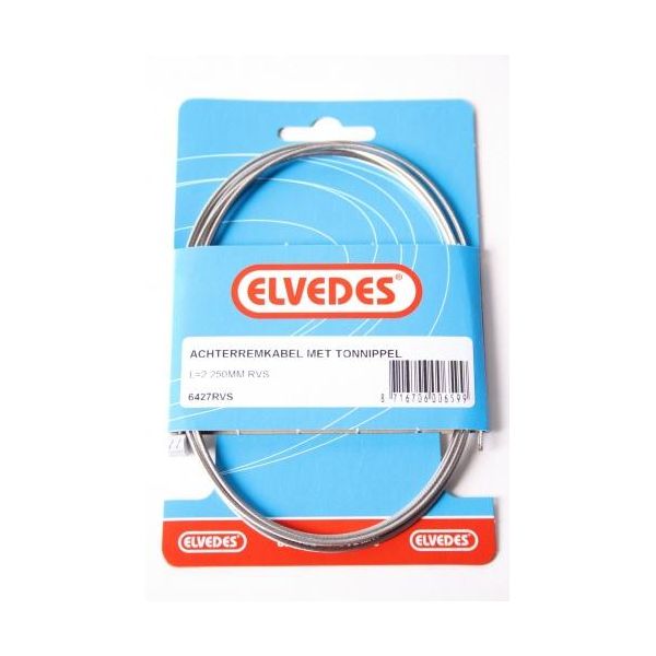 Elvedes Cavo Freno Tonnippello L = 2250Mm Ss 6427-image