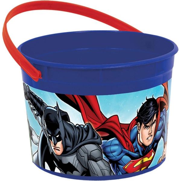 Bomboniera Party Justice League - Superman SG26592 (Taglia Unica) (Blu/Rosso/Grigio)-image
