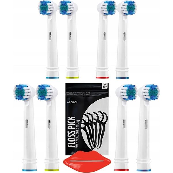 Set Di 8 Spazzolini Oral-B Precision Clean EB20 Con Accessori In Omaggio-image