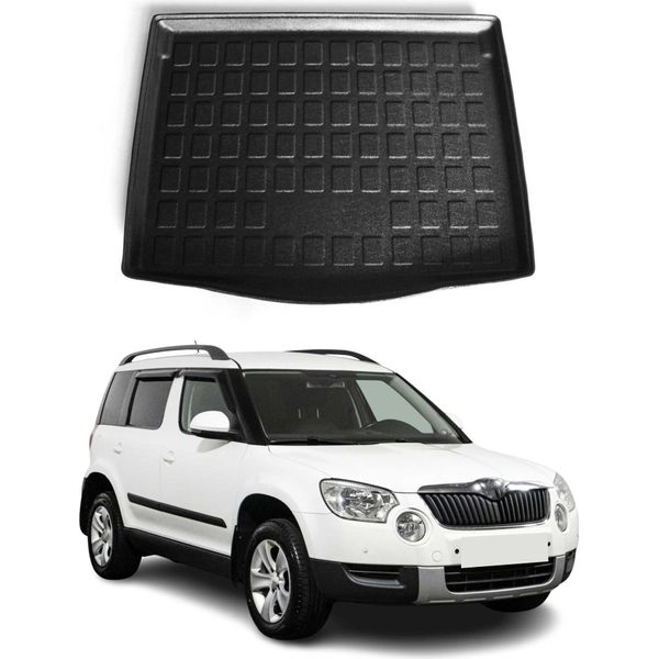 Rivestimento Del Bagagliaio Per Skoda Yeti Greenline 2010-2021 Gomma Tpe-image
