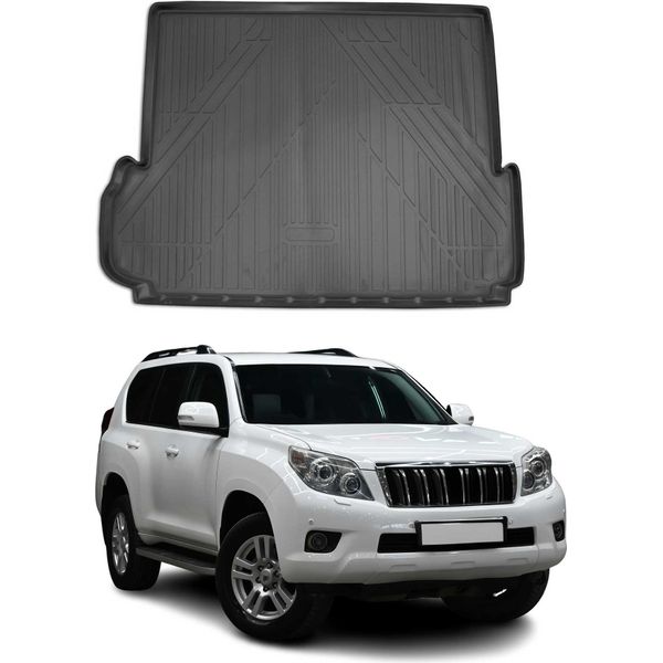 Tappetino Per Bagagliaio Vassoio Per Toyota Land Cruiser Prado 2009-2023 A 7 Posti-image