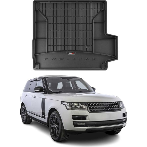 Omac Rivestimento In Gomma Per Land Rover Range Rover L405 2012-2021 Tpe Nero-image