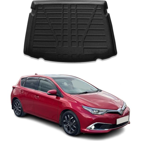 Vaschetta Portabagagli Per Toyota Auris 2012-2015 Hatchback In Gomma Tpe-image