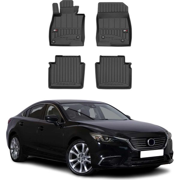 2012-2018 Mazda 6 Tappetini Tpe Nero 4 Pezzi-image