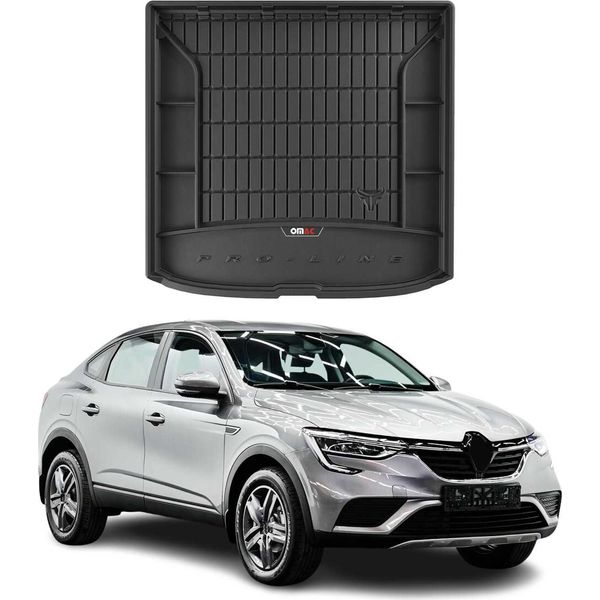 Omac Rivestimento Del Bagagliaio In Gomma Per Renault Arkana 2019-2025 Rivestimento Del Bagagliaio In Tpe-image
