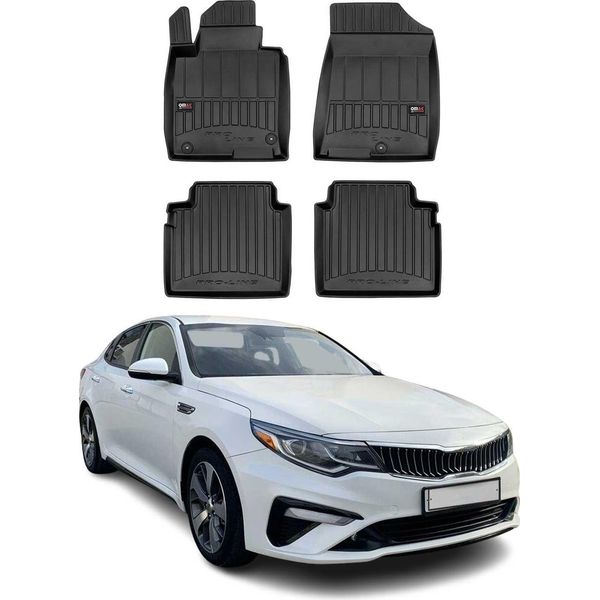 2015-2019 Kia Optima Tappetini Tpe Nero 4 Pz-image