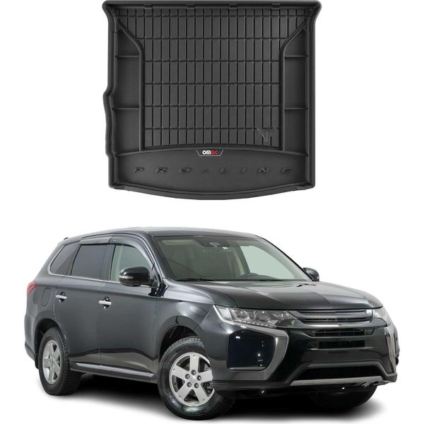 Omac Rivestimento In Gomma Per Mitsubishi Outlander Phev 2014-2025 Tpe Nero-image