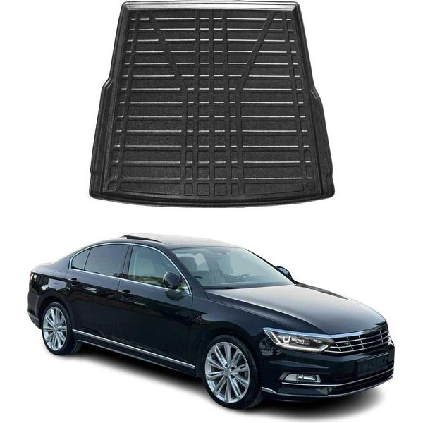 Rivestimento Del Bagagliaio Per Vw Passat B8 Estate 2015-2025 Gomma Tpe-image
