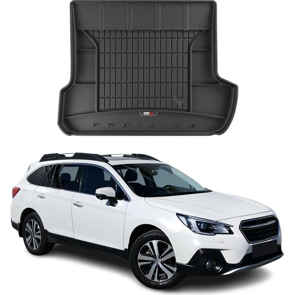 Omac Rivestimento Del Bagagliaio In Gomma Per Subaru Outback 2014-2024 Rivestimento Del Bagagliaio In Tpe-image