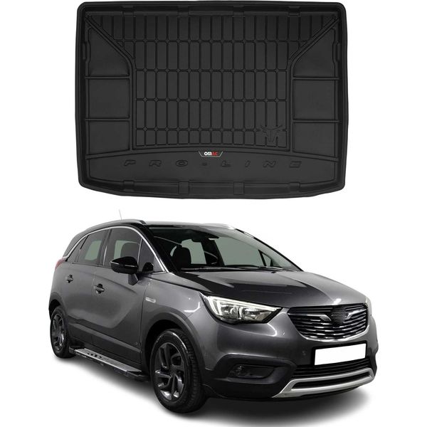 Omac Rivestimento Del Bagagliaio In Gomma Per Opel Crossland X 2017-2025 Rivestimento Del Bagagliaio In Tpe-image