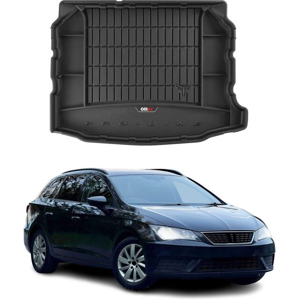 Omac Rivestimento Del Bagagliaio In Gomma Per Seat Leon Cupra 2012-2020 Rivestimento Del Bagagliaio In Tpe-image