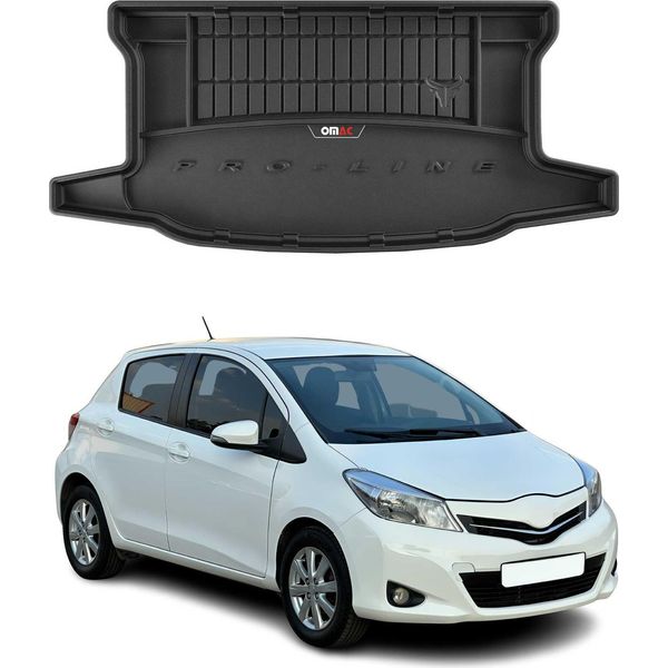 Omac Rivestimento Del Bagagliaio In Gomma Per Toyota Yaris Active 2013-2018 Rivestimento Del Bagagliaio In Tpe-image