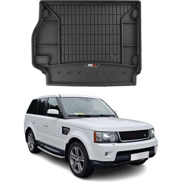 Omac Rivestimento In Gomma Per Range Rover Sport 2005-2013 Tpe Nero-image