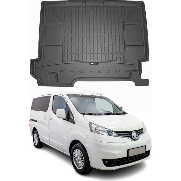 Omac Rivestimento Del Bagagliaio In Gomma Per Nissan NV200 2009-2025 5 Posti Rivestimento Del Bagagliaio In Tpe-image