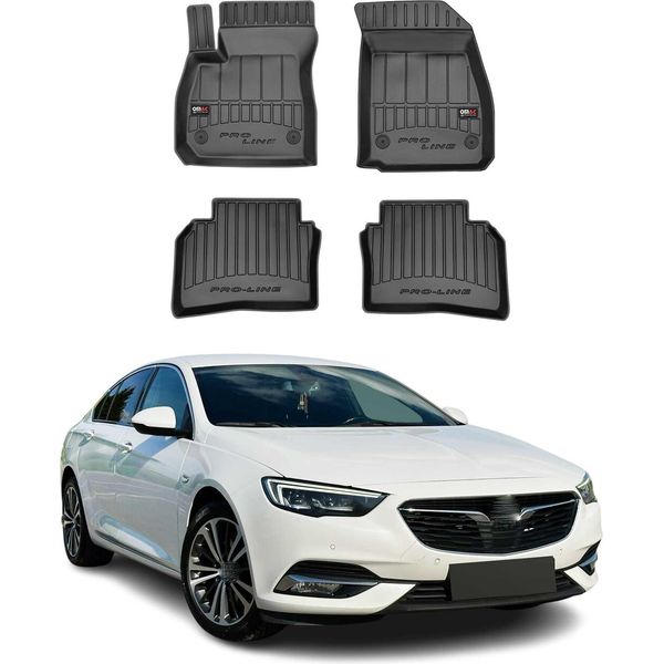 2017-2022 Opel Insignia B Sports Tourer Tappetini Tpe Nero 4 Pz-image