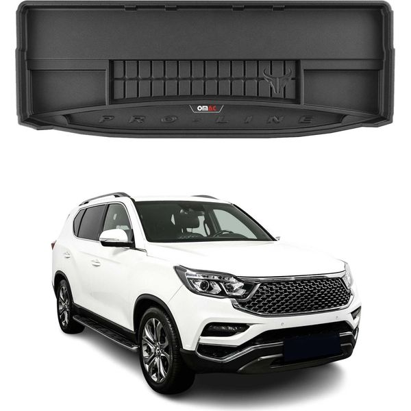 Omac Rivestimento Del Bagagliaio In Gomma Per Ssangyong Rexton 2017-2025 Rivestimento Del Bagagliaio In Tpe-image