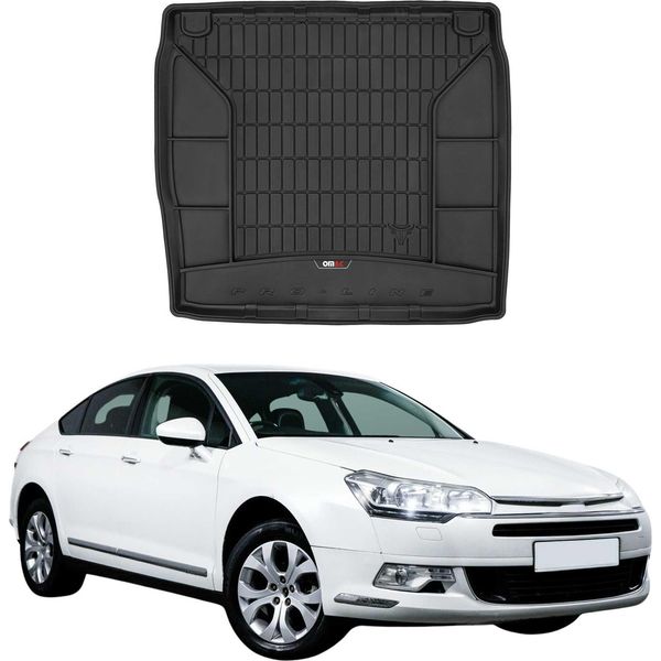 Omac Rivestimento Del Bagagliaio In Gomma Per Citroen C5 Limo 2008-2017 Rivestimento Del Bagagliaio In Tpe-image