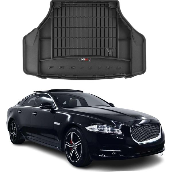 Omac Rivestimento Del Bagagliaio In Gomma Per Jaguar Xj X351 2010-2015 Rivestimento Del Bagagliaio In Tpe-image