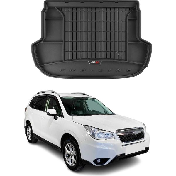 Omac Rivestimento Del Bagagliaio In Gomma Per Subaru Forester 2012-2018 Rivestimento Del Bagagliaio In Tpe-image