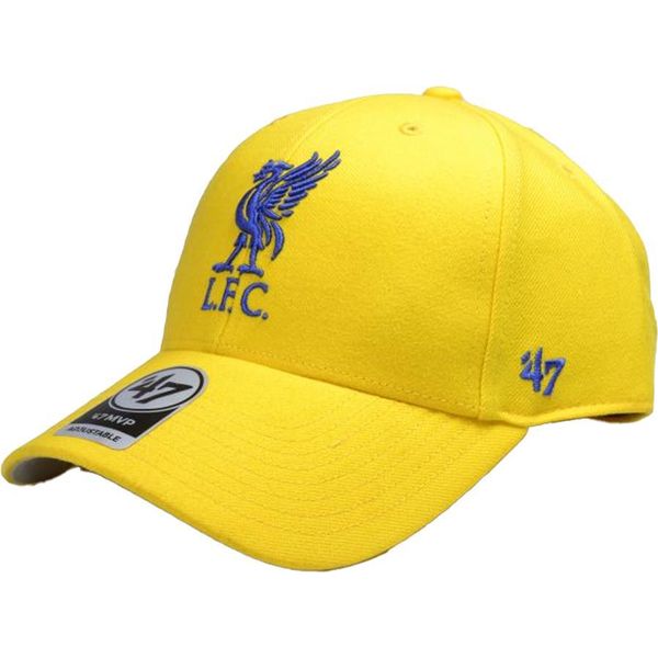Liverpool Fc - Cappellino Da Baseball "Mvp Crest"" BS5911 (Taglia Unica) (Giallo)"-image