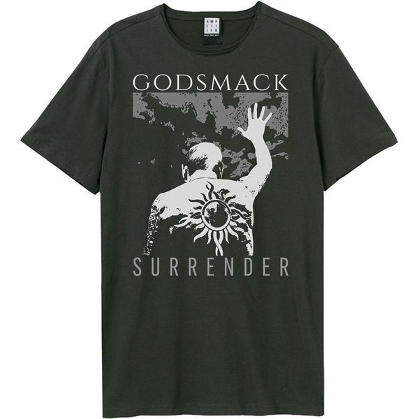 Amplified - Maglietta "Surrender"" Per Uomo/Donna Unisex GD3218 (3XL) (Charcoal)"-image