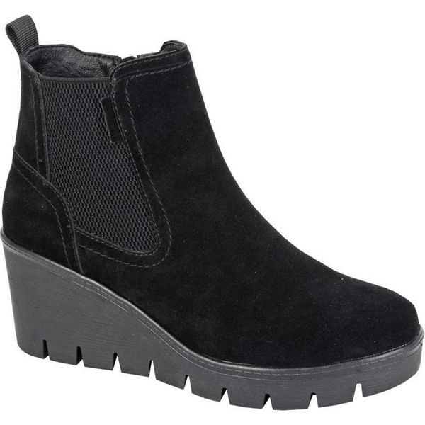 Cipriata - Stivaletti Donna "Amina"", Camoscio DF4576 (36 Eu) (Nero)"-image