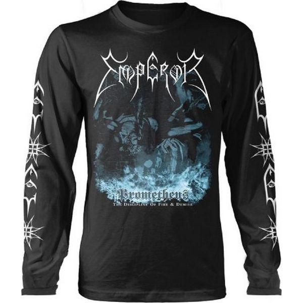 Emperor - Maglietta "Prometheus"" Per Uomo/Donna Unisex A Maniche Lunghe PH4638 (Xxl) (Nero)"-image
