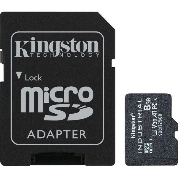 Kingston SDCIT2/8GB Scheda Sd Microsd 8GB Kingston Sdhc (Classe10) Con Vendita Al Dettaglio A1-image