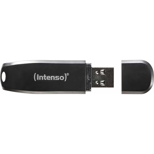 Intenso 3533495 Chiavetta Usb Da 128 Gb Usb Type-A 3.2 Gen 1 (3.1 Gen 1) Nero-image