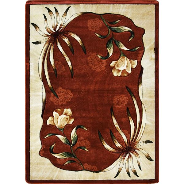 Tappeto Moderno Ovale 180X260 Artesia 19 - Marrone-image