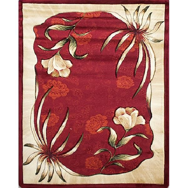 Tappeto Moderno 140X190 Artesia 18 - Rosso-image