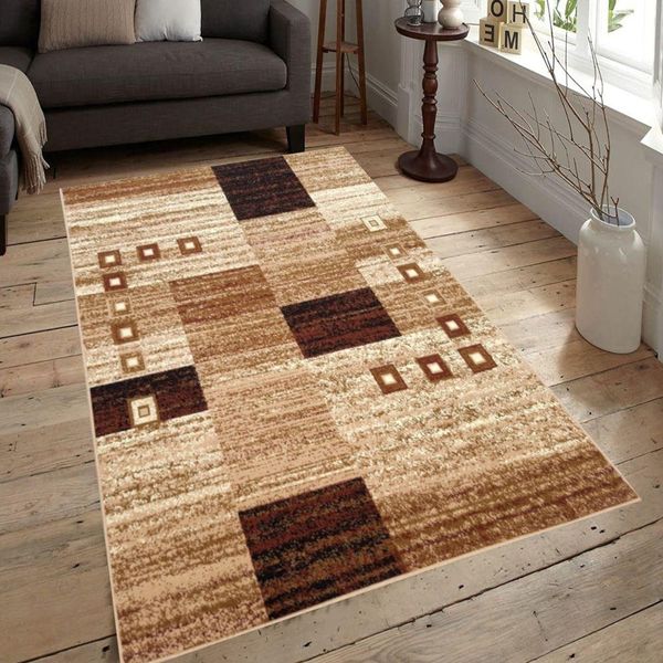 Tappeto Geometrico 80X150 Cm Luken - Beige-image