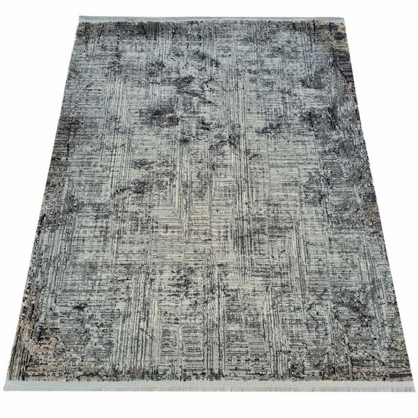 Tappeto 160X220 Cm Stefano - Grigio / Nero / Beige-image