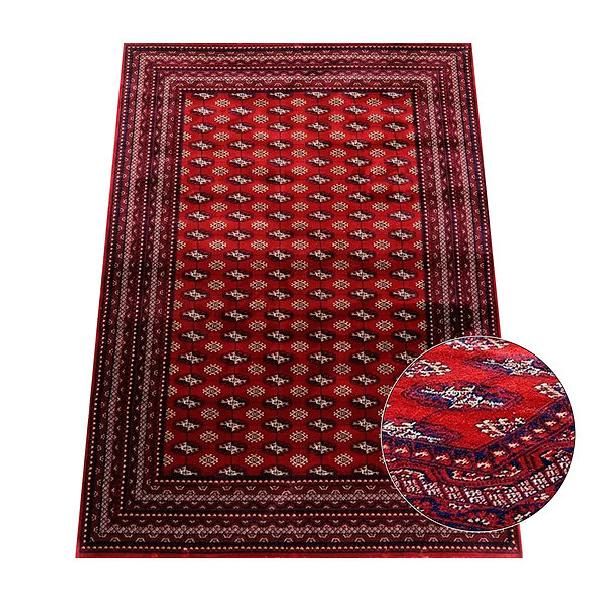 Tappeto Pezzo 160X230 Cm Adelanto 2 - Fantasia / Rosso-image