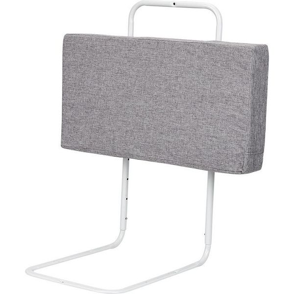 Swanew Parapetto Per Letto Parapetto Per Letto 50 Cm Protezione Anticaduta Per Bambini Parapetto Per Letto Per Bambini Regolabile In Altezza Protezione Laterale Regolabile A 5 Fori 1 Pezzo Grigio-image