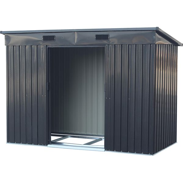 Tepro 7707 Mulit Shed L Capannone In Metallo Con Tetto A Una Falda-image