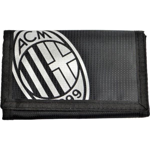 Portafoglio Ac Milan Tri-Fold BS548 (Taglia Unica) (Nero/Bianco)-image