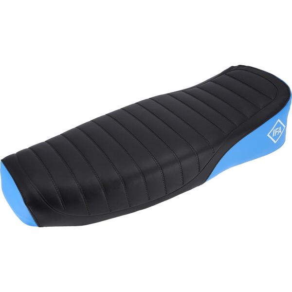 Panca Strutturata, Nero/Blu Con Scritta Simson - Simson S50, S51, S70 Enduro-image