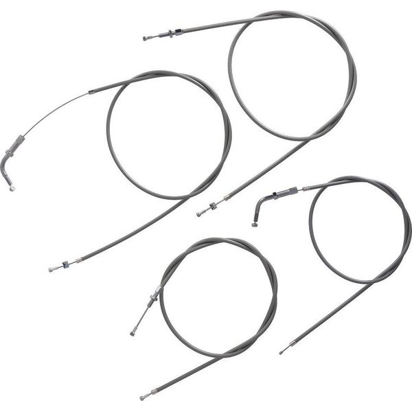 Set Di Cavi Bowden Grigio Argento - Simson SR2, SR2E (Da Fahrzg. 833190)-image