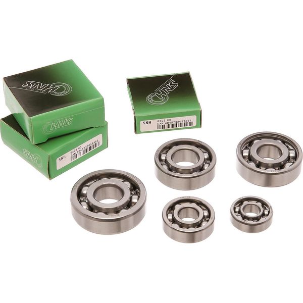 Set: Motore A Sfera M52, M53, M53/2 - Per Simson S50, KR51/1 Schwalbe, SR4-1 Sparrow, SR4-2 Star, SR4-3 Sparrow, SR4-4 Hawk-image