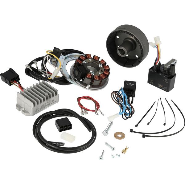 Sistema Di Accensione A Magnete Leggero 12V 150W Con Doppia Accensione Elettronica Integrata - Mz ES125, ES150, ETS125, ETS150, TS125, TS150-image