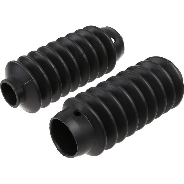 Set: 2X Soffietto Per Forcella Telescopica, Nero - Per Mz Etz, Ts-image