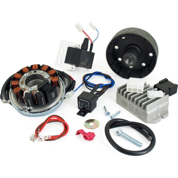 Sistema Di Accensione A Magnete Luce Light Power 6V 75W - Iwl Pitty, SR56 Wiesel, SR59 Berlin, TR150 Troll-image